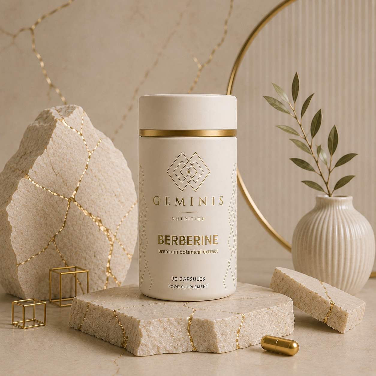 Berberine supplement bottle